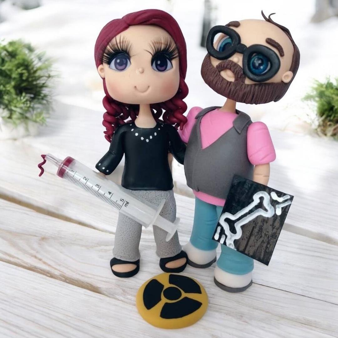 Mini-Me personalizada de porcelana fría, hecha a mano en Taller Panda
