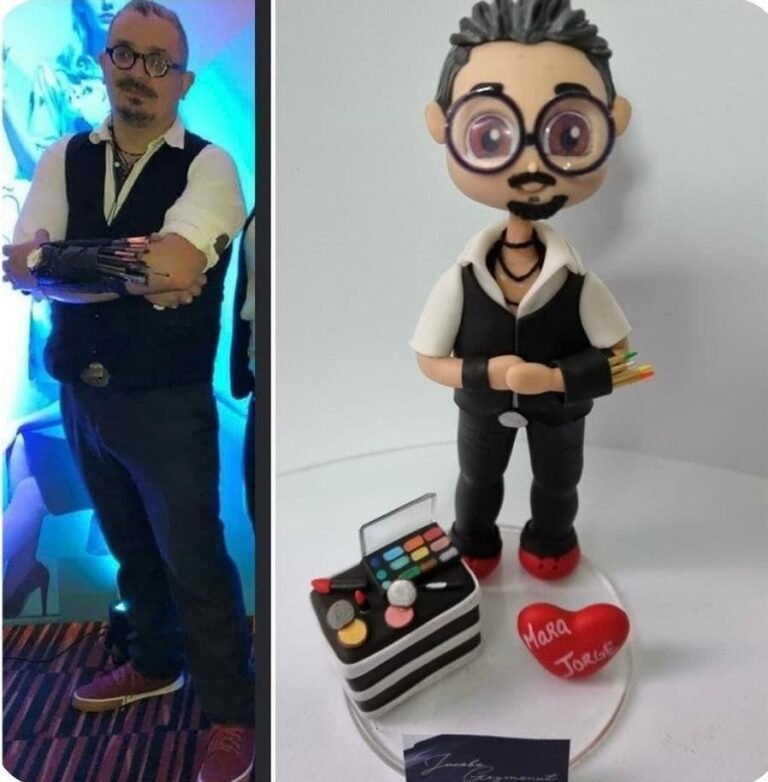 Mini-Me personalizada de porcelana fría, hecha a mano en Taller Panda