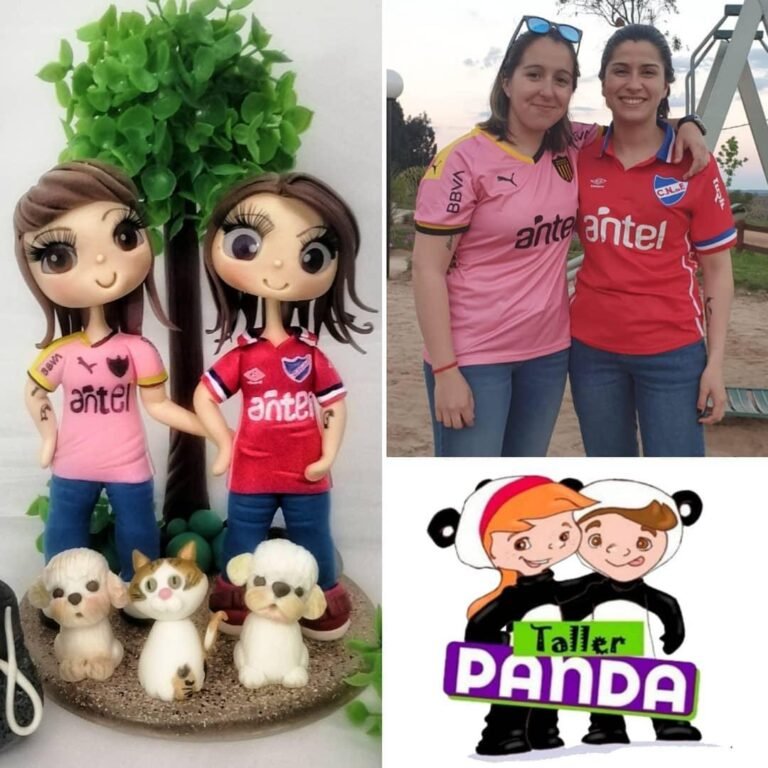 Mini-Me personalizada de porcelana fría, hecha a mano en Taller Panda