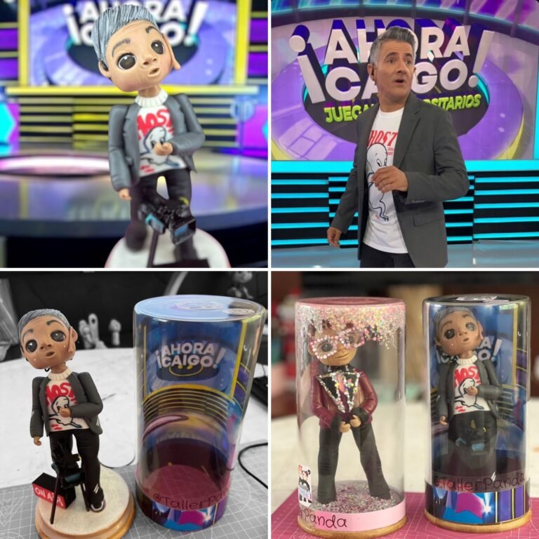 Mini-Me personalizada de porcelana fría, hecha a mano en Taller Panda