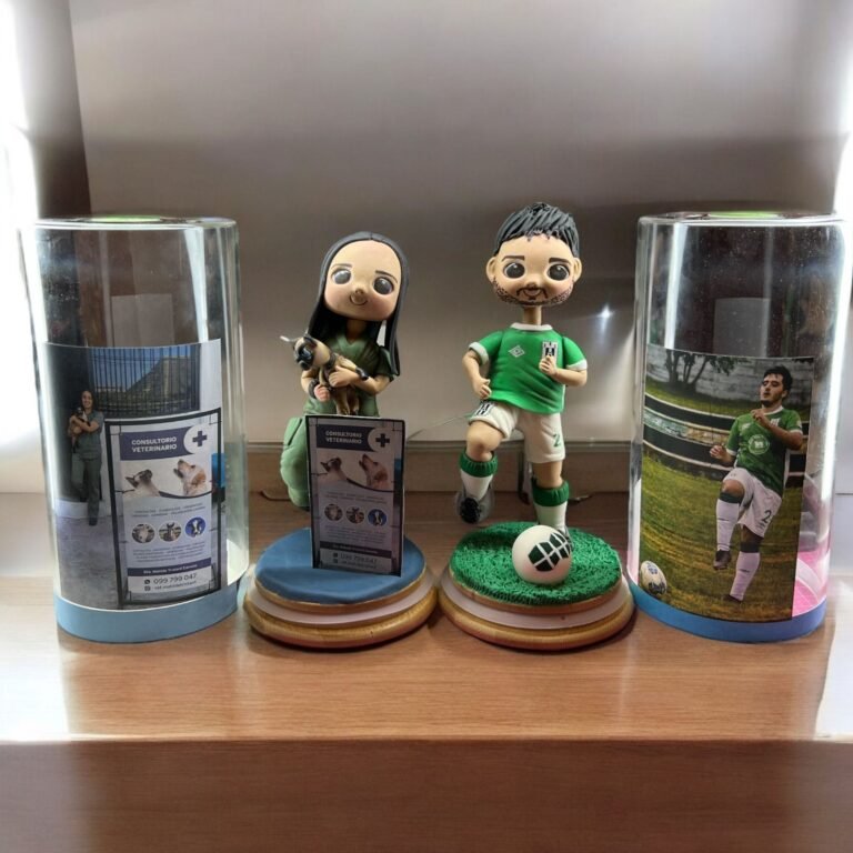 Mini-Me personalizada de porcelana fría, hecha a mano en Taller Panda