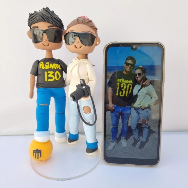 Mini-Me personalizada de porcelana fría, hecha a mano en Taller Panda