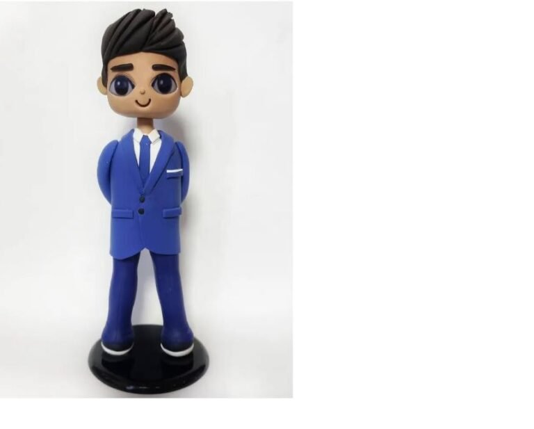 Mini-Me personalizada de porcelana fría, hecha a mano en Taller Panda