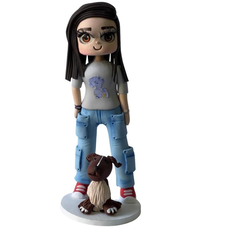 Mini-Me personalizada de porcelana fría, hecha a mano en Taller Panda