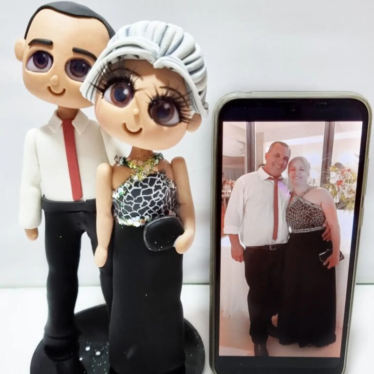 Mini-Me personalizada de porcelana fría, hecha a mano en Taller Panda