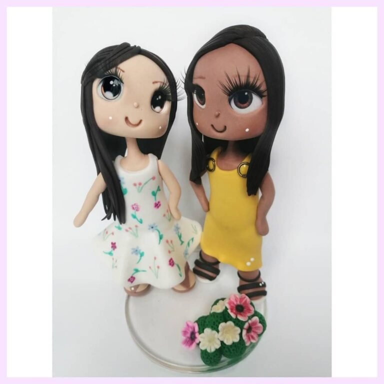 Mini-Me personalizada de porcelana fría, hecha a mano en Taller Panda