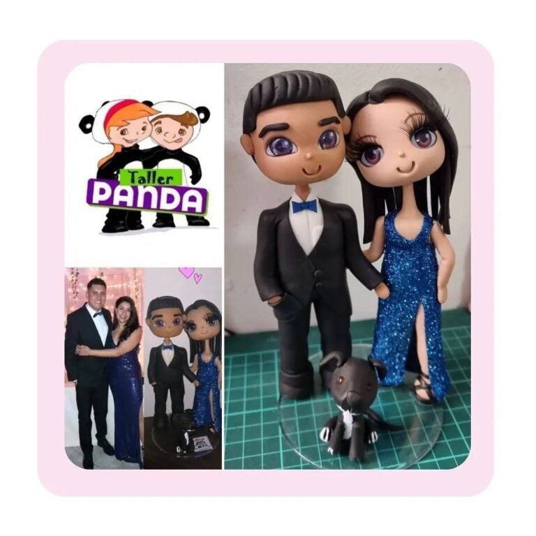 Mini-Me personalizada de porcelana fría, hecha a mano en Taller Panda