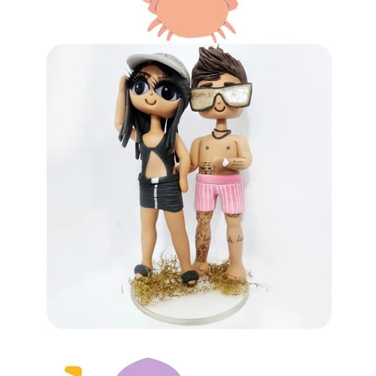 Mini-Me personalizada de porcelana fría, hecha a mano en Taller Panda