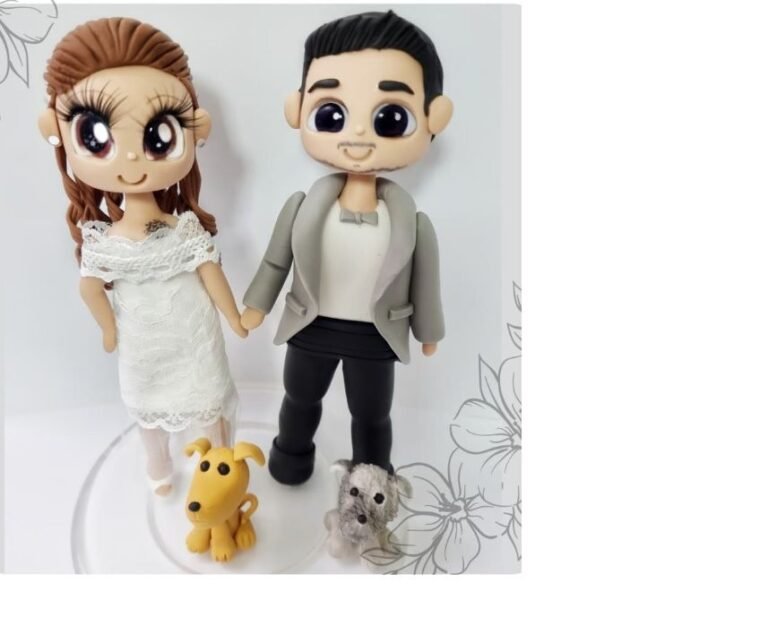Mini-Me personalizada de porcelana fría, hecha a mano en Taller Panda