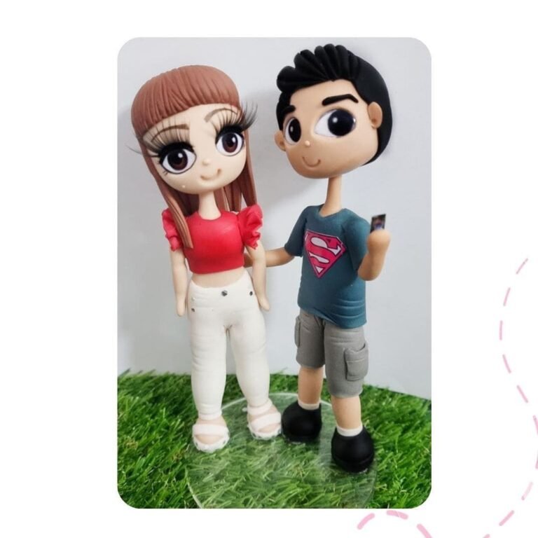 Mini-Me personalizada de porcelana fría, hecha a mano en Taller Panda