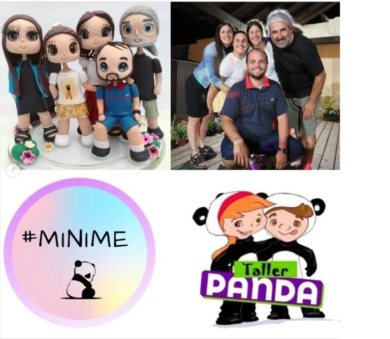 Mini-Me personalizada de porcelana fría, hecha a mano en Taller Panda