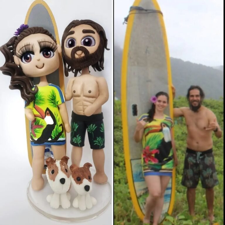 Mini-Me personalizada de porcelana fría, hecha a mano en Taller Panda