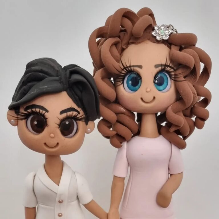 Mini-Me personalizada de porcelana fría, hecha a mano en Taller Panda