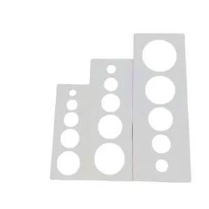 Reglas medidoras x3: 10mm/47mm
