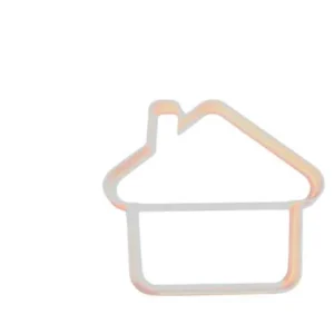 Cortante Casita Chimenea 8x9 cm