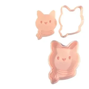 Cortante + sello Gato 8 cm (modelo 2)