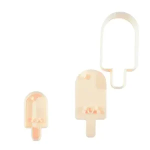 Cortante + sello Helado 9 cm