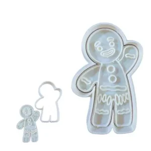 Cortante + sello Galleta de jengibre 8 cm