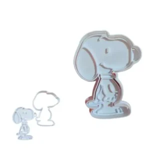Sello + cortante Snoopy 10 cm