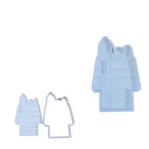Cortante + sello Snoopy house 11 cm