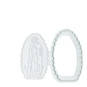 Cortante + sello Virgen de Guadalupe 10 cm