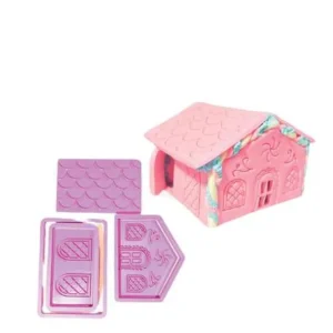 Sello + cortante casa estructura completa 12x12x10 cm