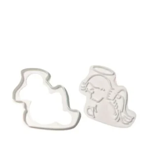 Sello + cortante Ángel 8 cm