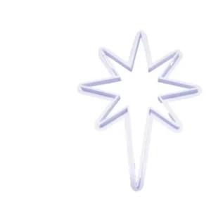 Cortante Estrella de Belén 10 cm