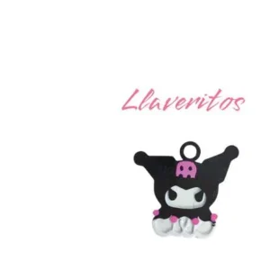 Llaveros de Kuromi en blanco para pintar