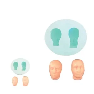 Molde rostro para resina